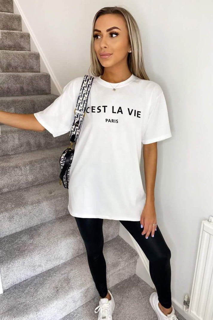 Cédrine Oversized Paris Retro Tee