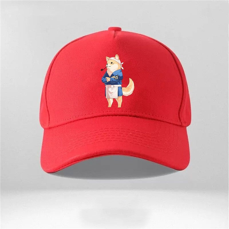 Kairo Shiba Inu Cartoon Baseball Cap