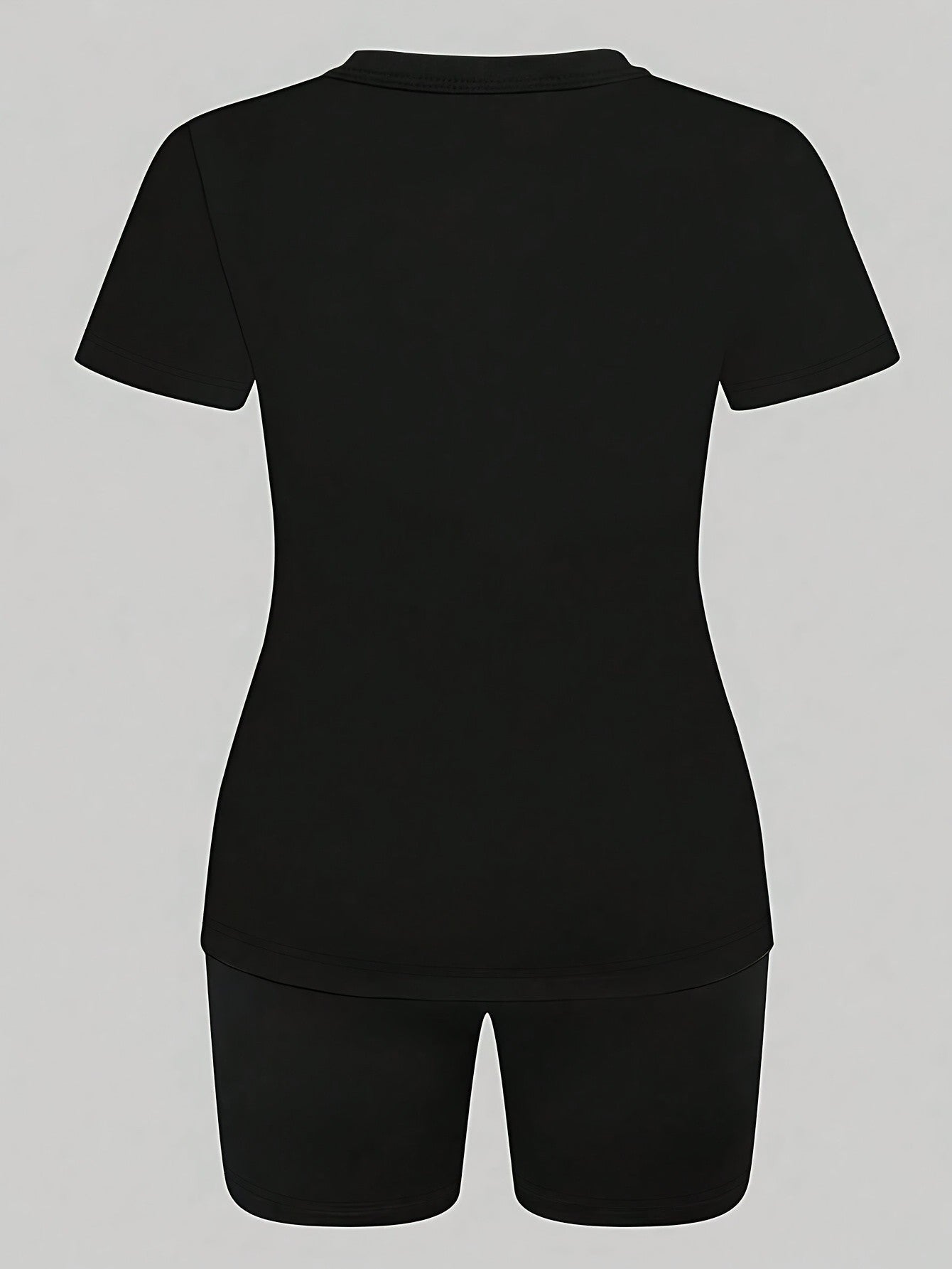 Kivora Printed Drop Shoulder Tee