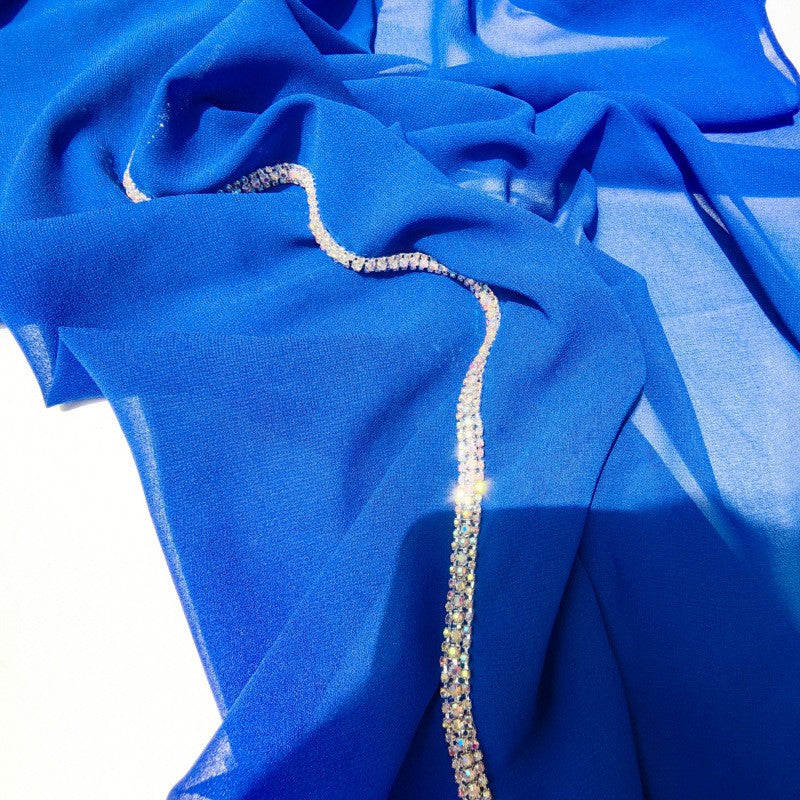 Lureva Diamond Chiffon Lightweight Scarf