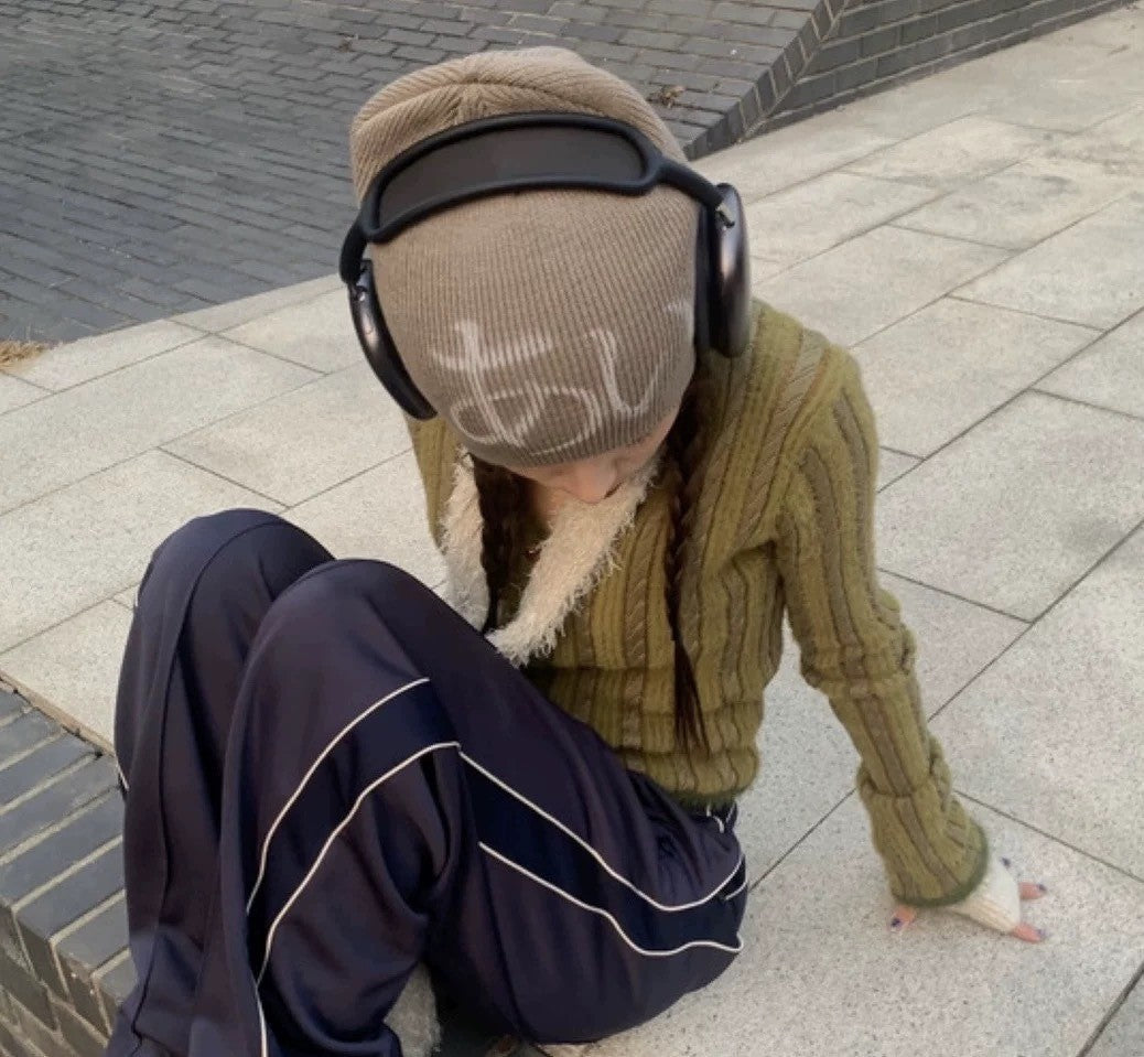 Reyna Street Style Letter Print Beanie
