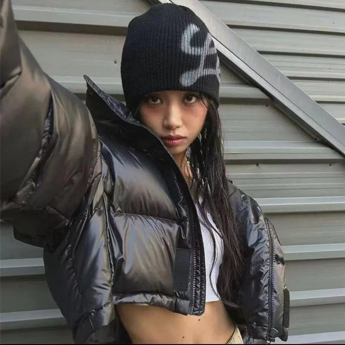 Reyna Street Style Letter Print Beanie