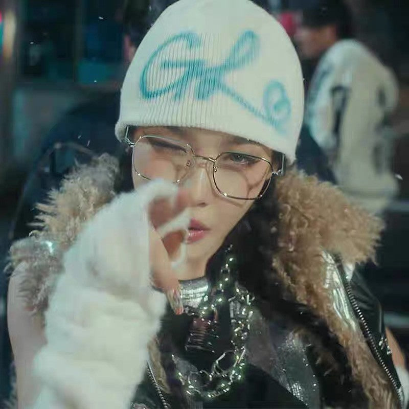 Reyna Street Style Letter Print Beanie
