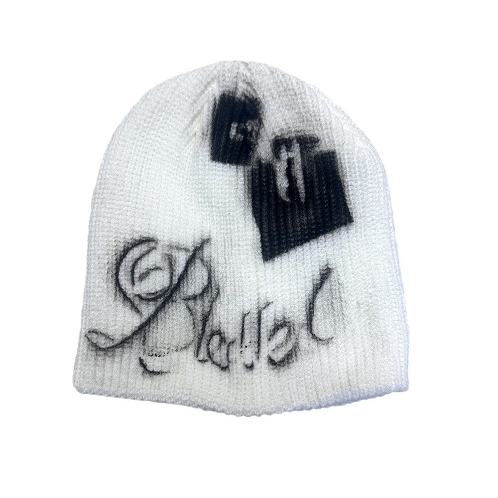 Reyna Street Style Letter Print Beanie