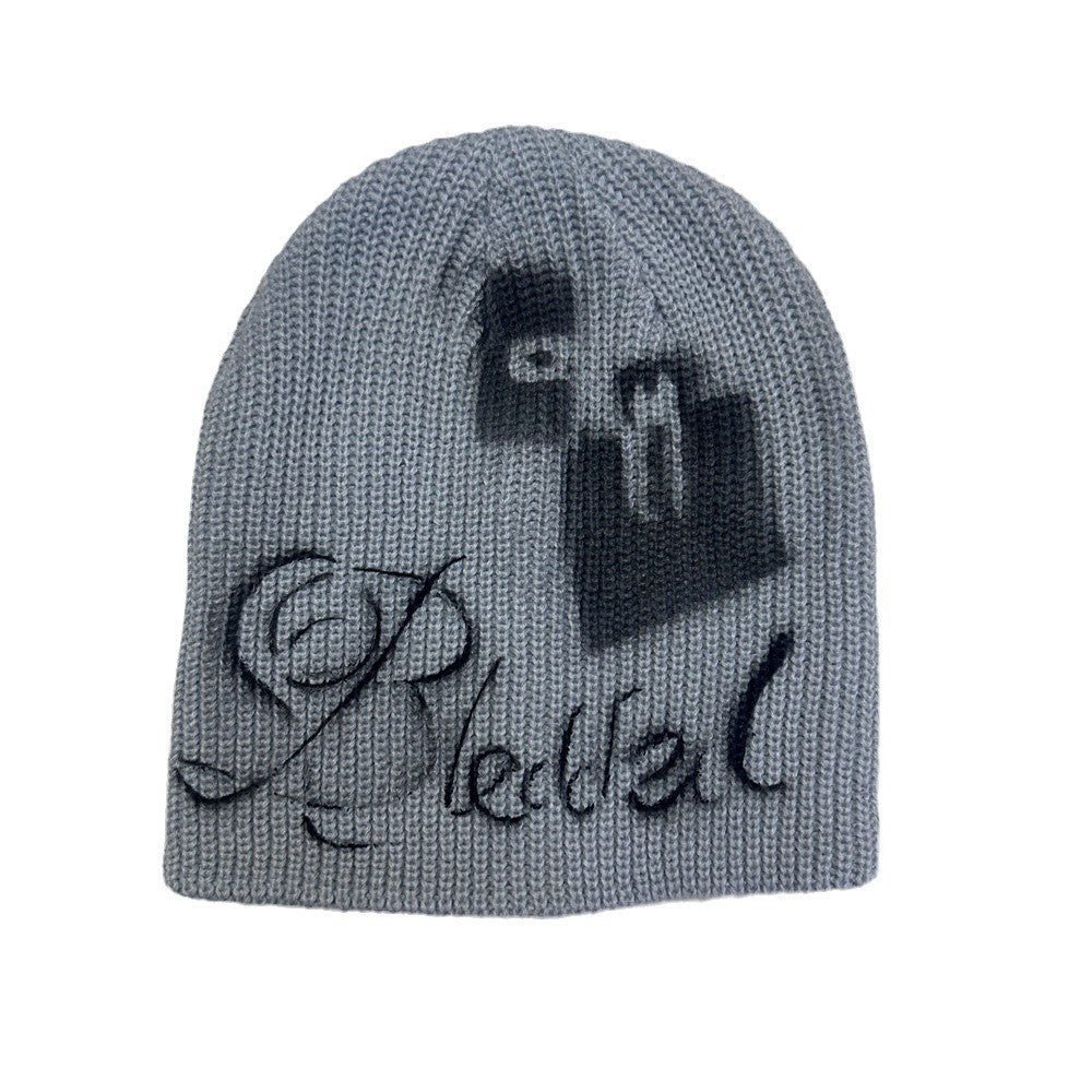 Reyna Street Style Letter Print Beanie