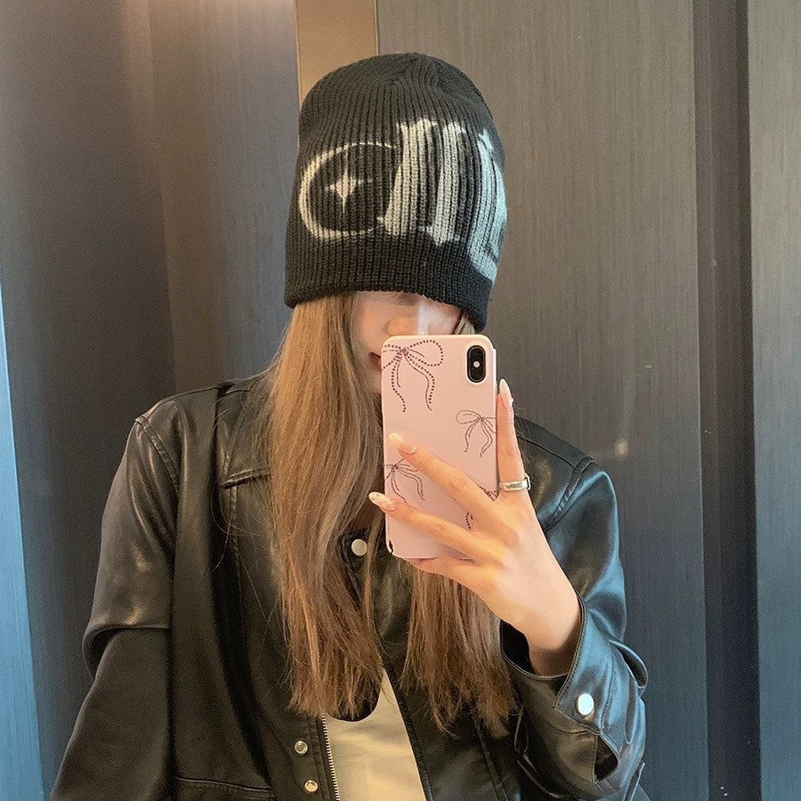Reyna Street Style Letter Print Beanie