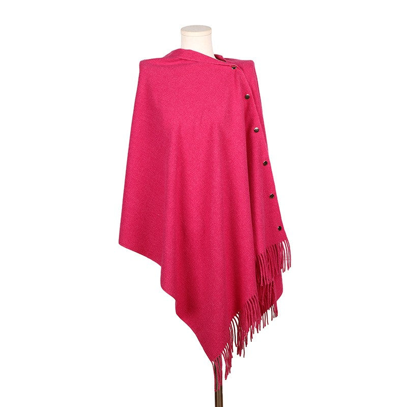 Velisse Tassel Cashmere-Like Winter Shawl