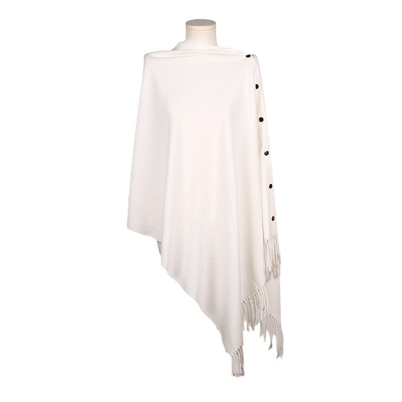 Velisse Tassel Cashmere-Like Winter Shawl