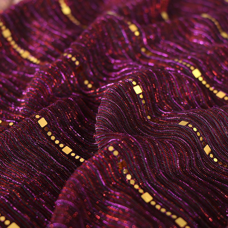 Veyora Sequined Silk Blend Scarf