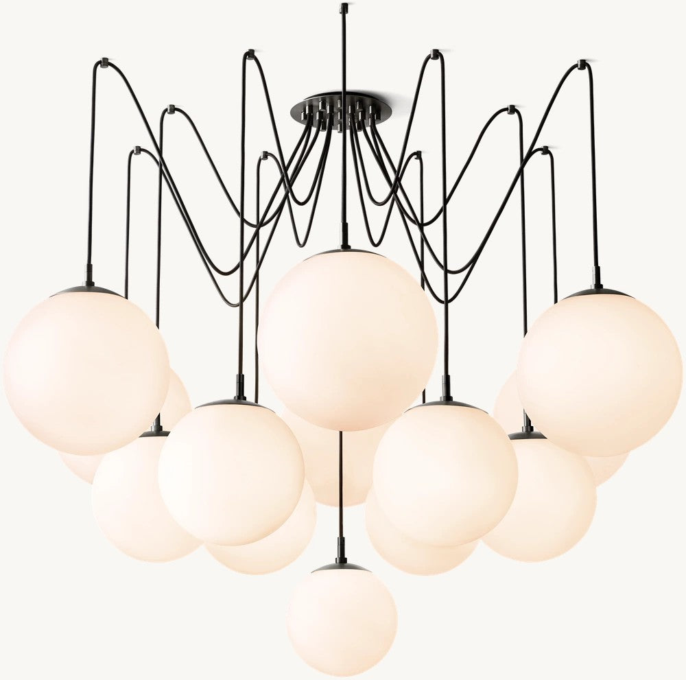 Cirque Suspended Multi-Light Chandelier