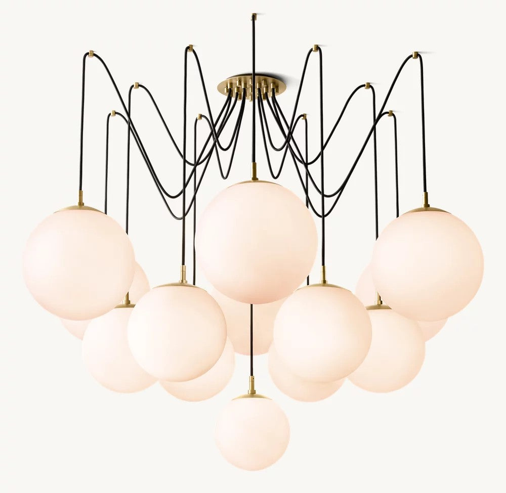 Cirque Suspended Multi-Light Chandelier