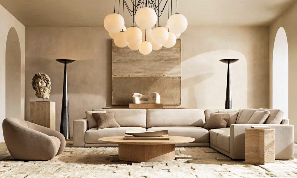 Cirque Suspended Multi-Light Chandelier