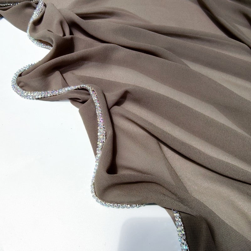 Lureva Diamond Chiffon Lightweight Scarf